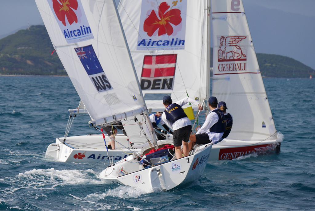 CYCA in action - Aircalin Match Racing Cup © Laurence BOUCHET